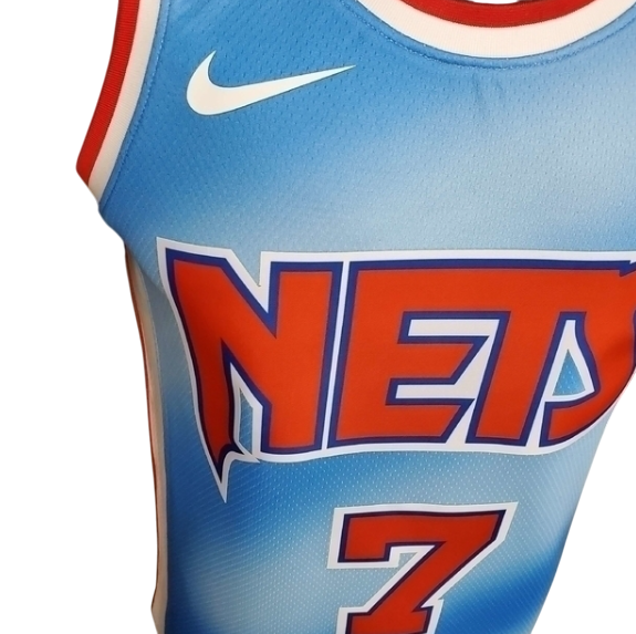 CAMISETA REGATA BROOKLYN NETS - AZUL E VERMELHO - NIKE - MASCULINO