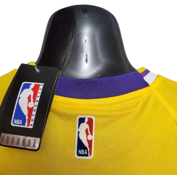 CAMISETA REGATA LOS ANGELES LAKERS - AMARELA - NIKE - MASCULINO