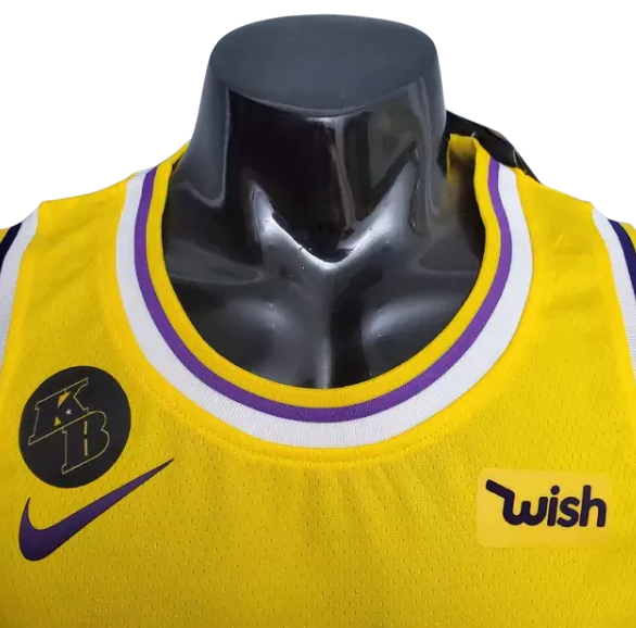 CAMISETA REGATA LOS ANGELES LAKERS - AMARELA - NIKE - MASCULINO
