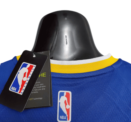 CAMISETA REGATA GOLDEN STATE WARRIORS - AZUL E AMARELA - NIKE - MASCULINO