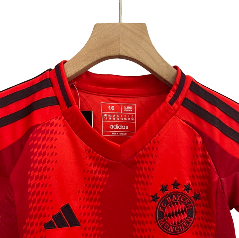 KIT INFANTIL BAYERN DE MUNIQUE I 24/25 - VERMELHO - ADIDAS - UNISSEX