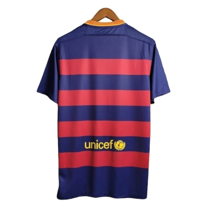 CAMISA RETRÔ BARCELONA I 15/16 - TORCEDOR - NIKE - AZUL E VERMELHO - MASCULINO