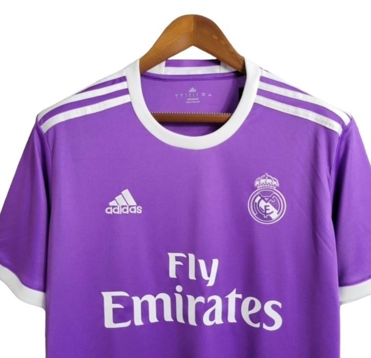 CAMISA RETRÔ REAL MADRID II 17/18 - TORCEDOR - ADIDAS - ROXO - MASCULINO