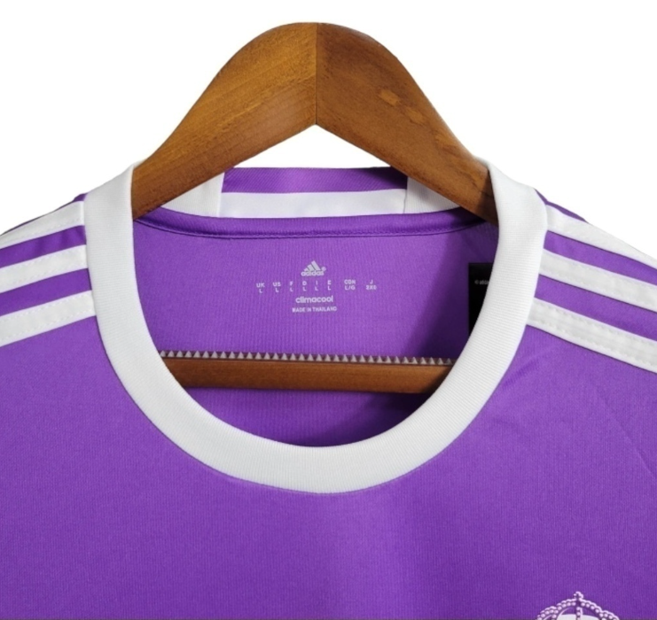 CAMISA RETRÔ REAL MADRID II 17/18 - TORCEDOR - ADIDAS - ROXO - MASCULINO