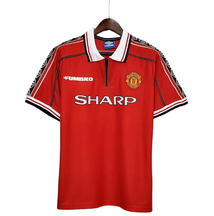 CAMISA RETRÔ MANCHESTER UNITED 98/99 - TORCEDOR - UMBRO - VERMELHO - MASCULINO