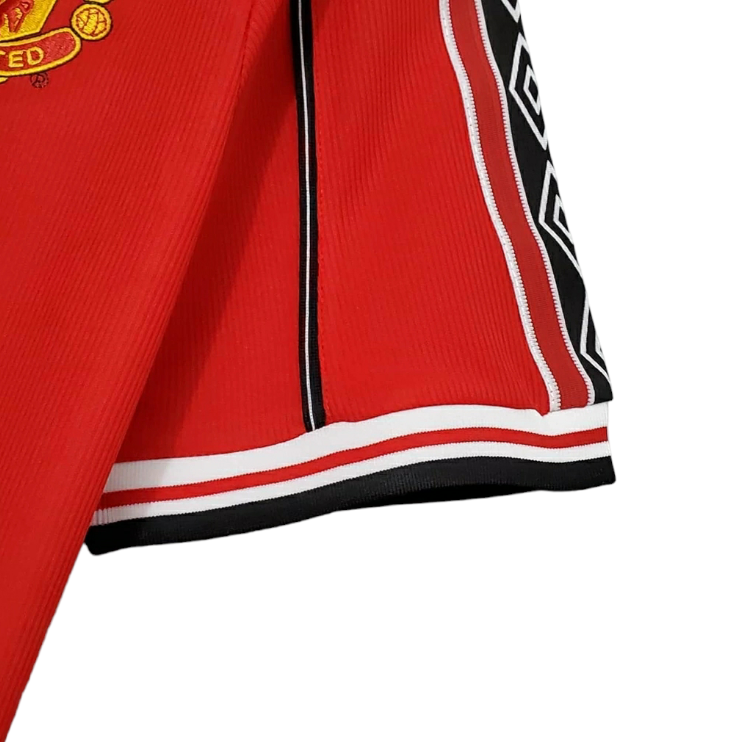 CAMISA RETRÔ MANCHESTER UNITED 98/99 - TORCEDOR - UMBRO - VERMELHO - MASCULINO
