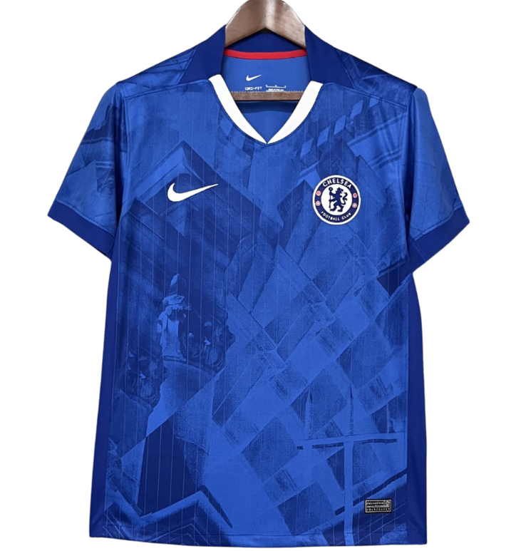 CAMISA CHELSEA I 25/26 - AZUL - NIKE - TORCEDOR - MASCULINO