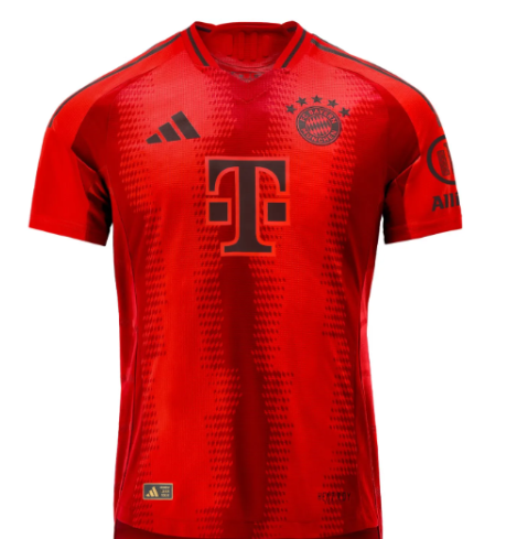 CAMISA BAYERN DE MUNIQUE I 24/25 - VERMELHO - ADIDAS - TORCEDOR - MASCULINO