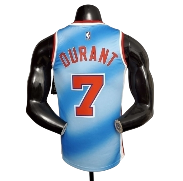 CAMISETA REGATA BROOKLYN NETS - AZUL E VERMELHO - NIKE - MASCULINO