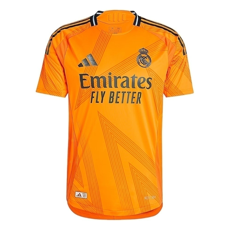 CAMISA REAL MADRID II 24/25 - LARANJA - ADIDAS - TORCEDOR - MASCULINO