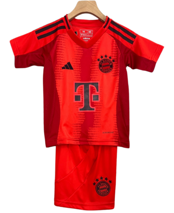 KIT INFANTIL BAYERN DE MUNIQUE I 24/25 - VERMELHO - ADIDAS - UNISSEX