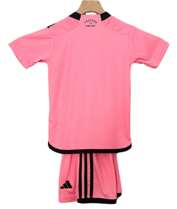 KIT INFANTIL INTER MIAMI 24/25 - ROSA - ADIDAS - UNISSEX