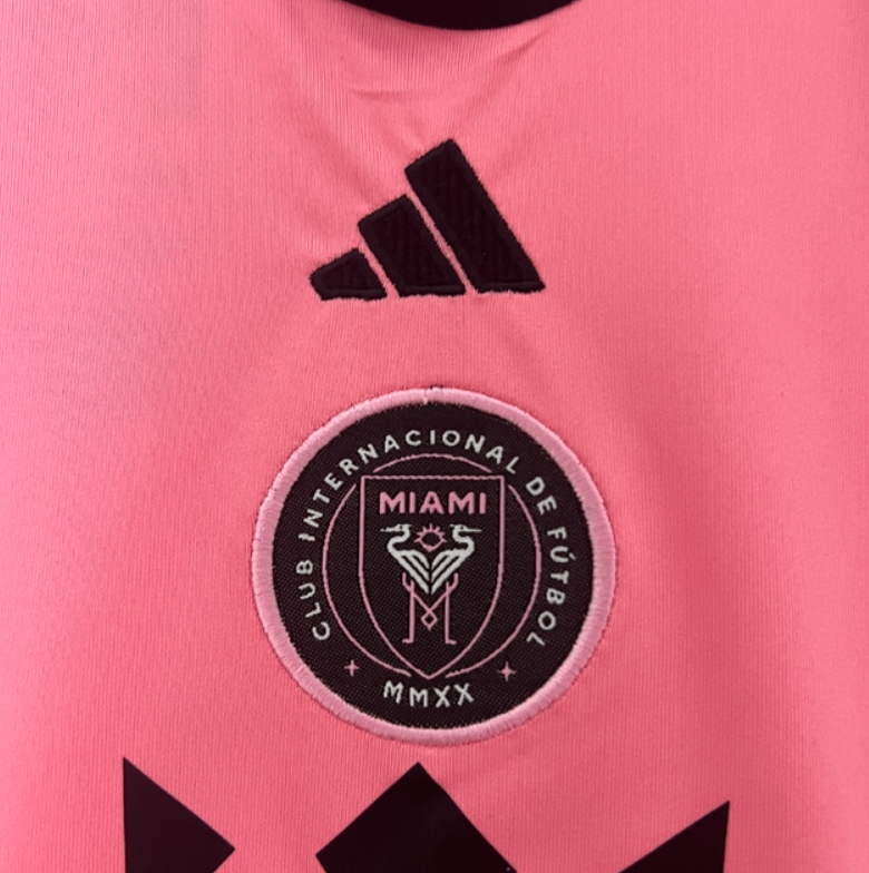 KIT INFANTIL INTER MIAMI 24/25 - ROSA - ADIDAS - UNISSEX